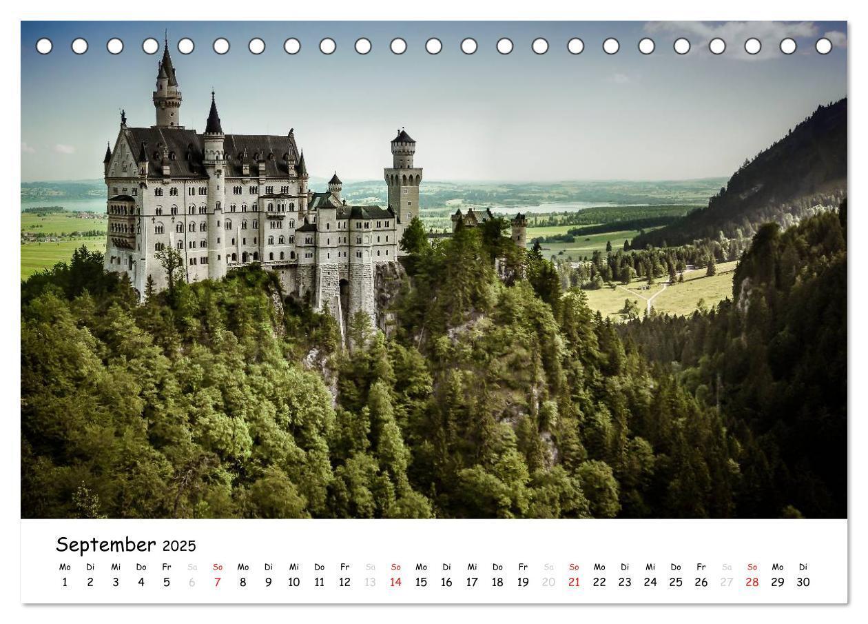 Bild: 9783435471874 | Schlösser und Gärten Süddeutschland (Tischkalender 2025 DIN A5...