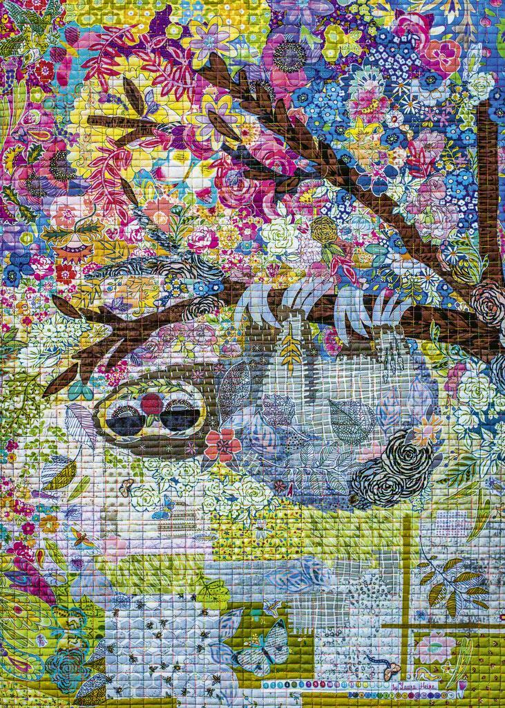 Bild: 4001689300272 | Sewn Sloth Puzzle 1000 Teile | Laura Heine | Stück | 300272 | Deutsch