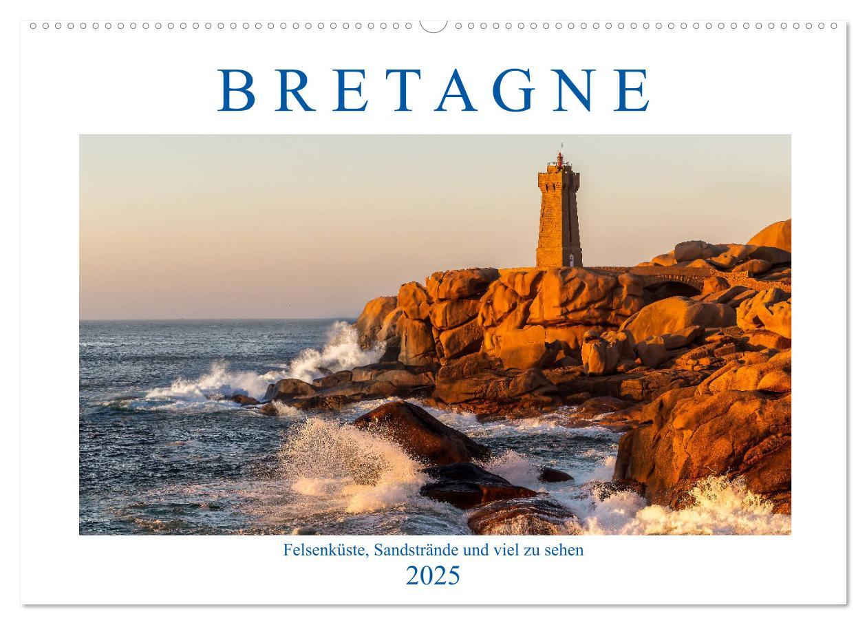 Cover: 9783435303908 | Bretagne - Felsenküste, Sandstrände und viel zu sehen (Wandkalender...