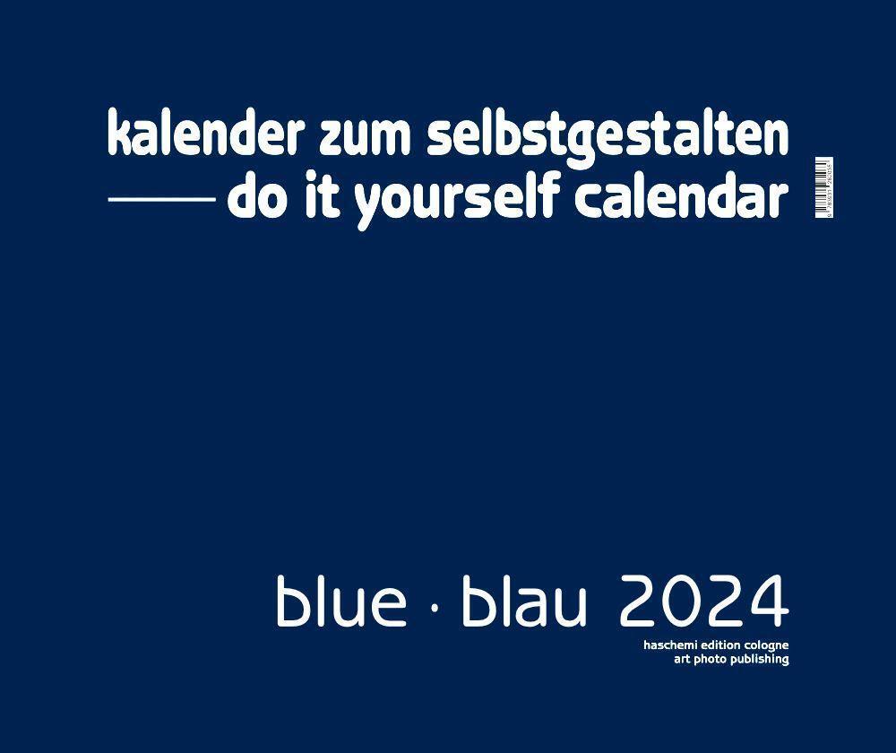 Cover: 9783931282035 | Blue  Blau 2025  Blanko Gross XL Format | Baback Haschemi | Kalender