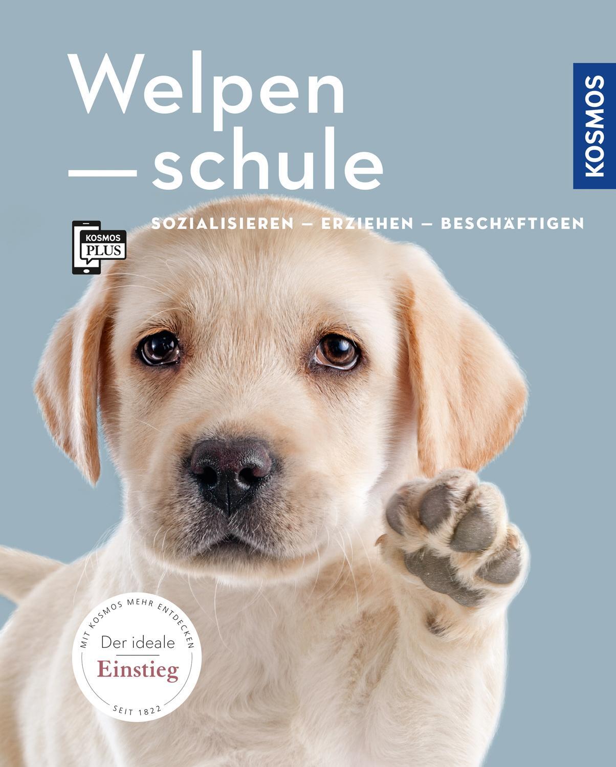 Cover: 9783440157510 | Welpenschule | Sozialisieren, Erziehen, Beschäftigen | Renate Jones