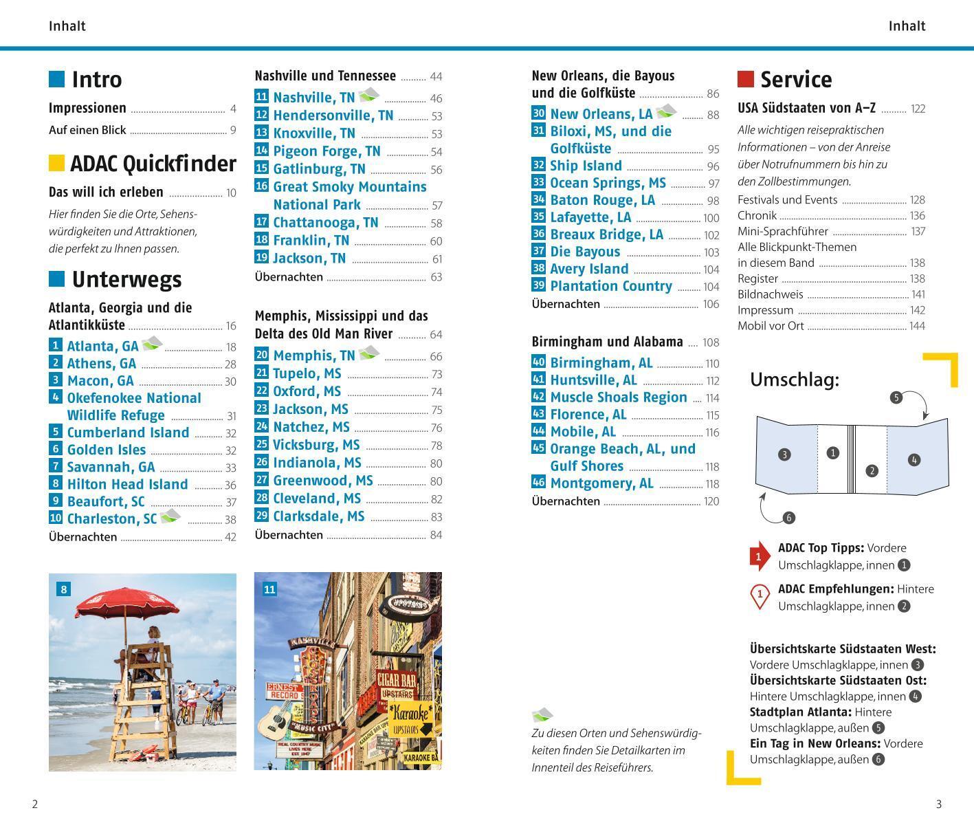 Bild: 9783956894855 | ADAC Reiseführer USA Südstaaten | Ralf Johnen | Taschenbuch | 144 S.