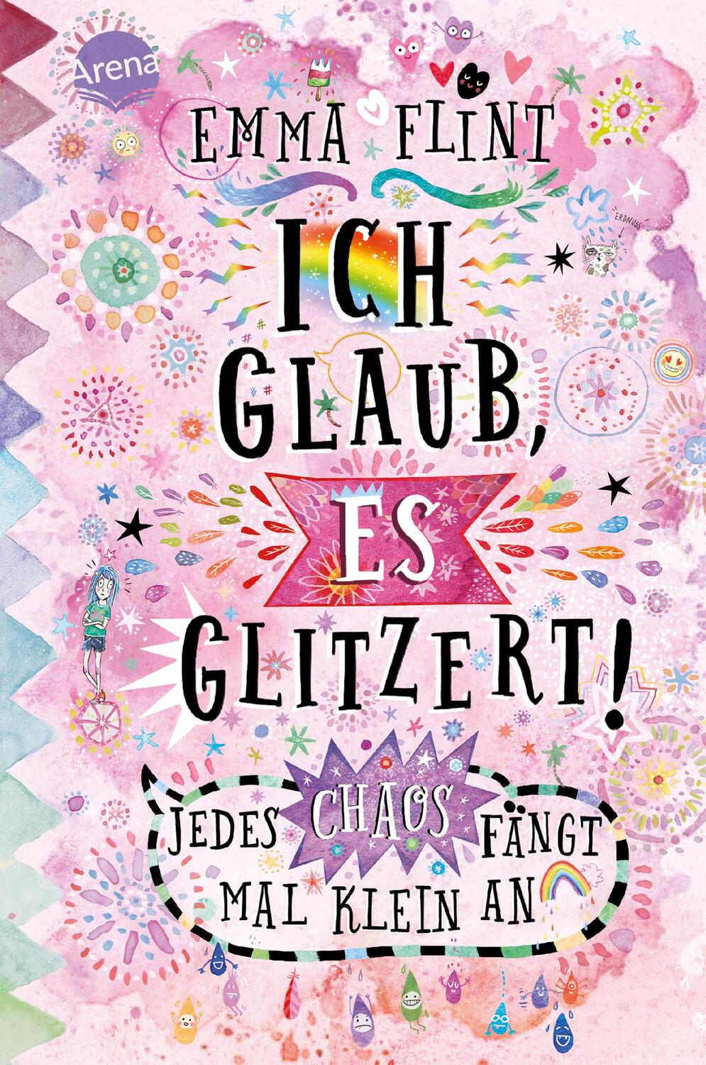 Cover: 9783401605838 | Ich glaub, es glitzert! Jedes Chaos fängt mal klein an | Emma Flint