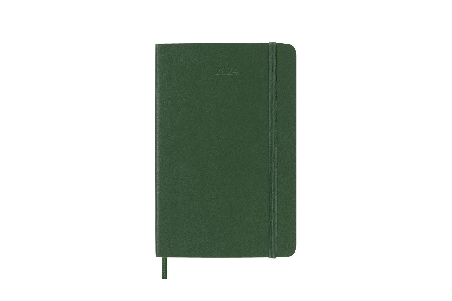 Cover: 8056598857092 | Moleskine 12 Monate Wochen Notizkalender 2024, Pocket/A6, Myrtengrün