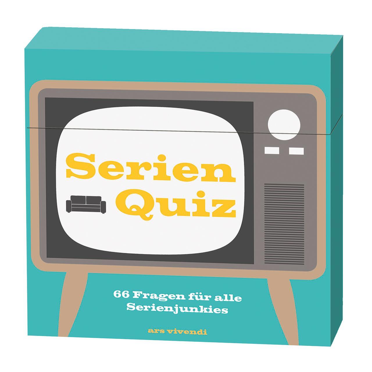 Cover: 4250364114868 | Das Serien-Quiz | Stück | 66 S. | Deutsch | 2018 | Ars Vivendi