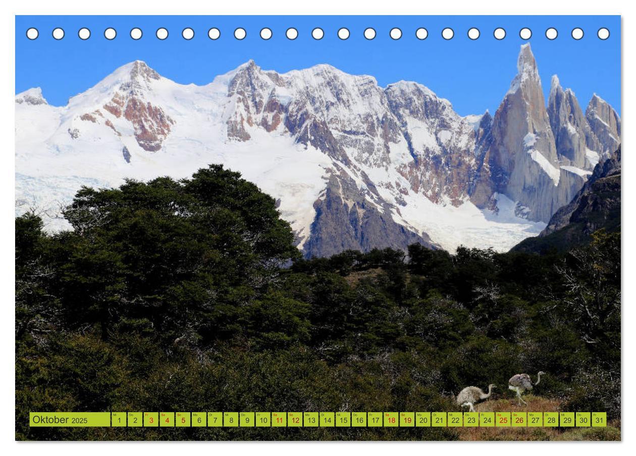 Bild: 9783435290192 | Märchenwelt Patagonien (Tischkalender 2025 DIN A5 quer), CALVENDO...