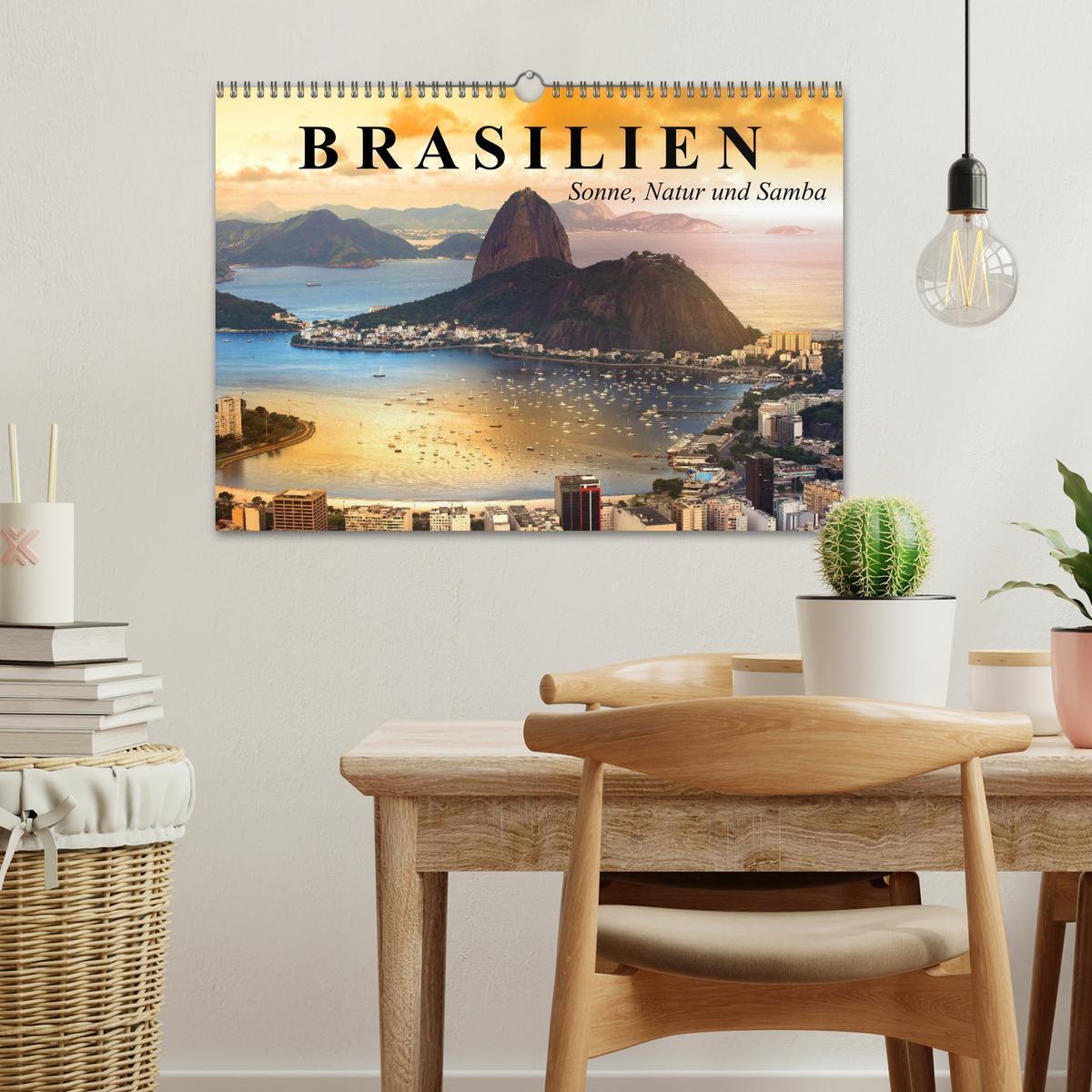 Bild: 9783435703265 | Brasilien. Sonne, Natur und Samba (Wandkalender 2025 DIN A3 quer),...