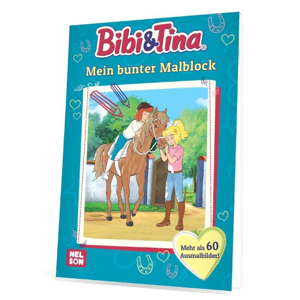 Bild: 9783845122120 | Bibi &amp; Tina | Malvorlagen für Jungen und Mädchen ab 4 Jahren | Buch