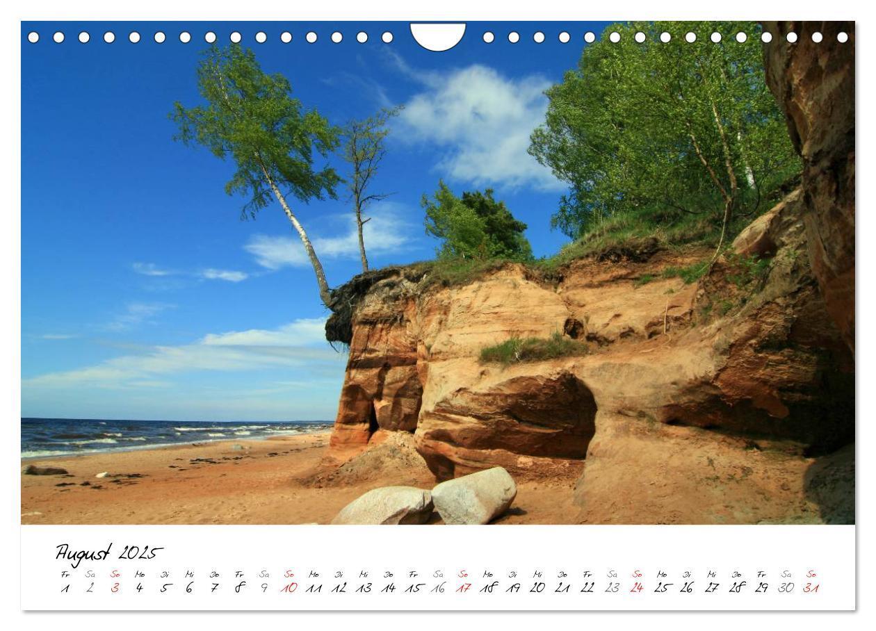 Bild: 9783435643332 | Litauen und Lettland (Wandkalender 2025 DIN A4 quer), CALVENDO...