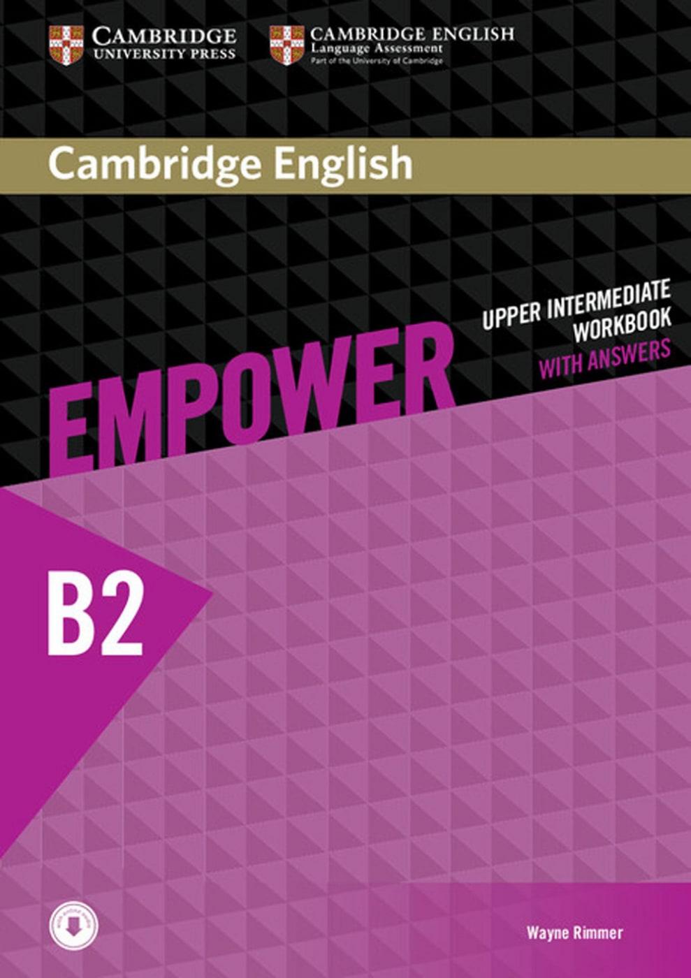 Cover: 9783125403932 | Cambridge English Empower. Workbook + downloadable Audio (B2) | Rimmer