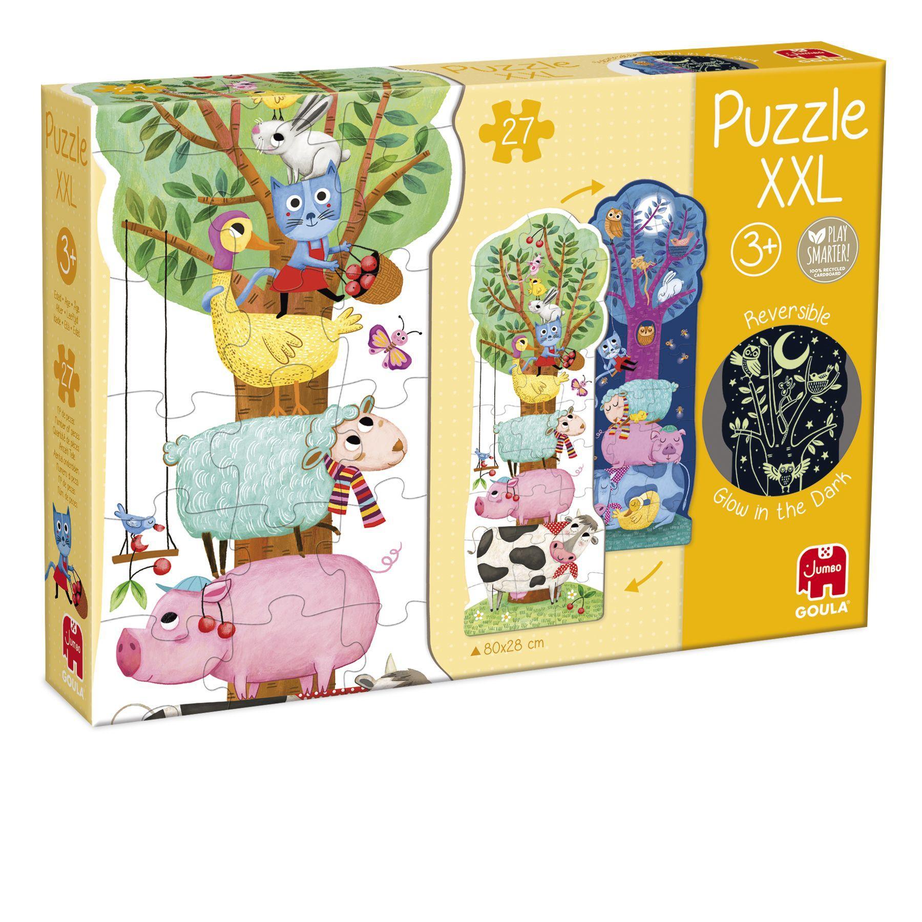 Cover: 8410446502174 | GOULA XXL Puzzle Tag &amp; Nacht | Spiel | 50217 | Deutsch | 2023 | Jumbo