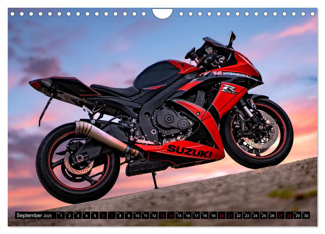 Bild: 9783435109630 | Yoshimura Gixxer Limited Edition (Wandkalender 2025 DIN A4 quer),...