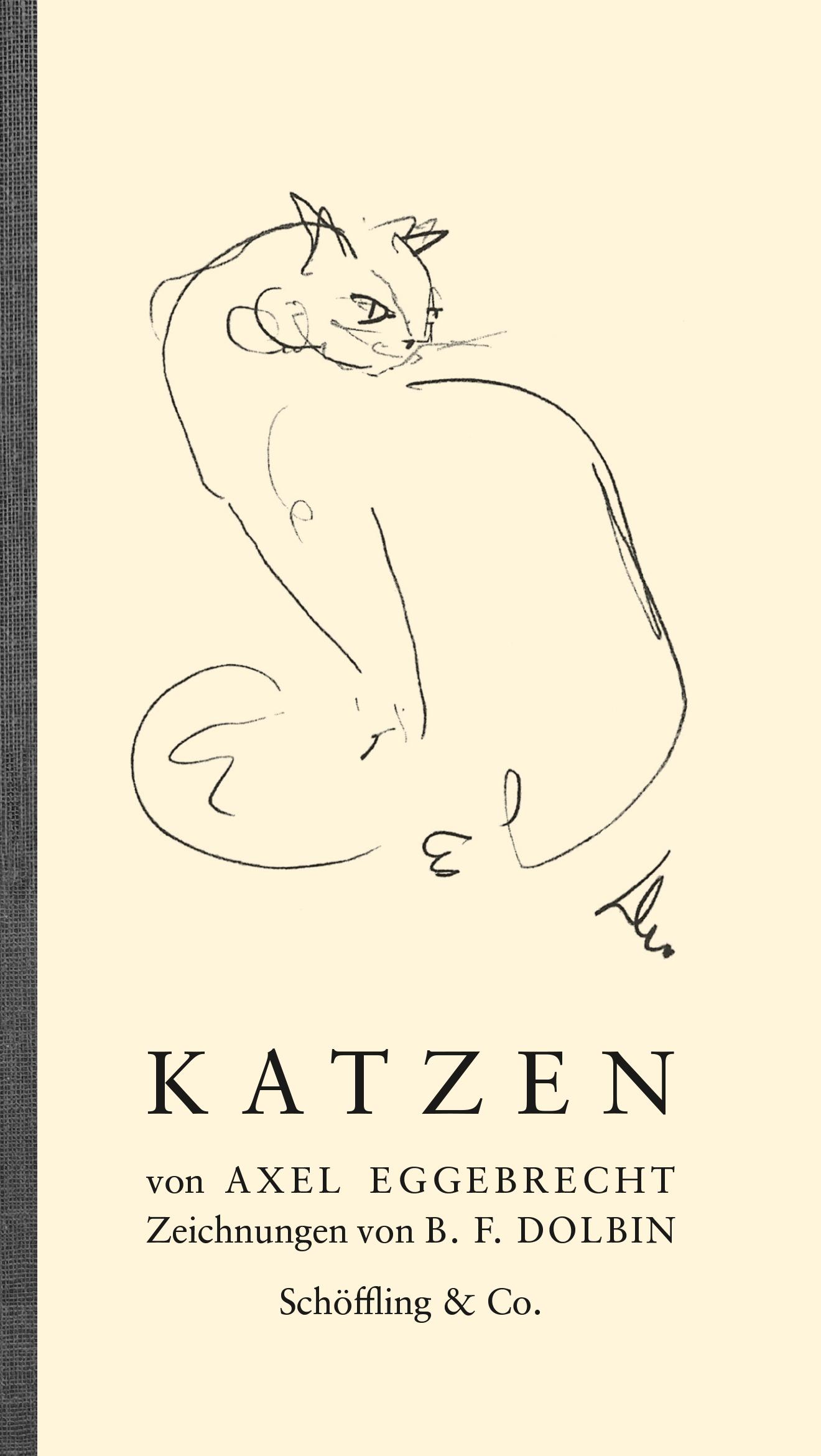 Cover: 9783895619458 | Katzen | Axel Eggebrecht | Buch | 104 S. | Deutsch | 2022 | Schöffling