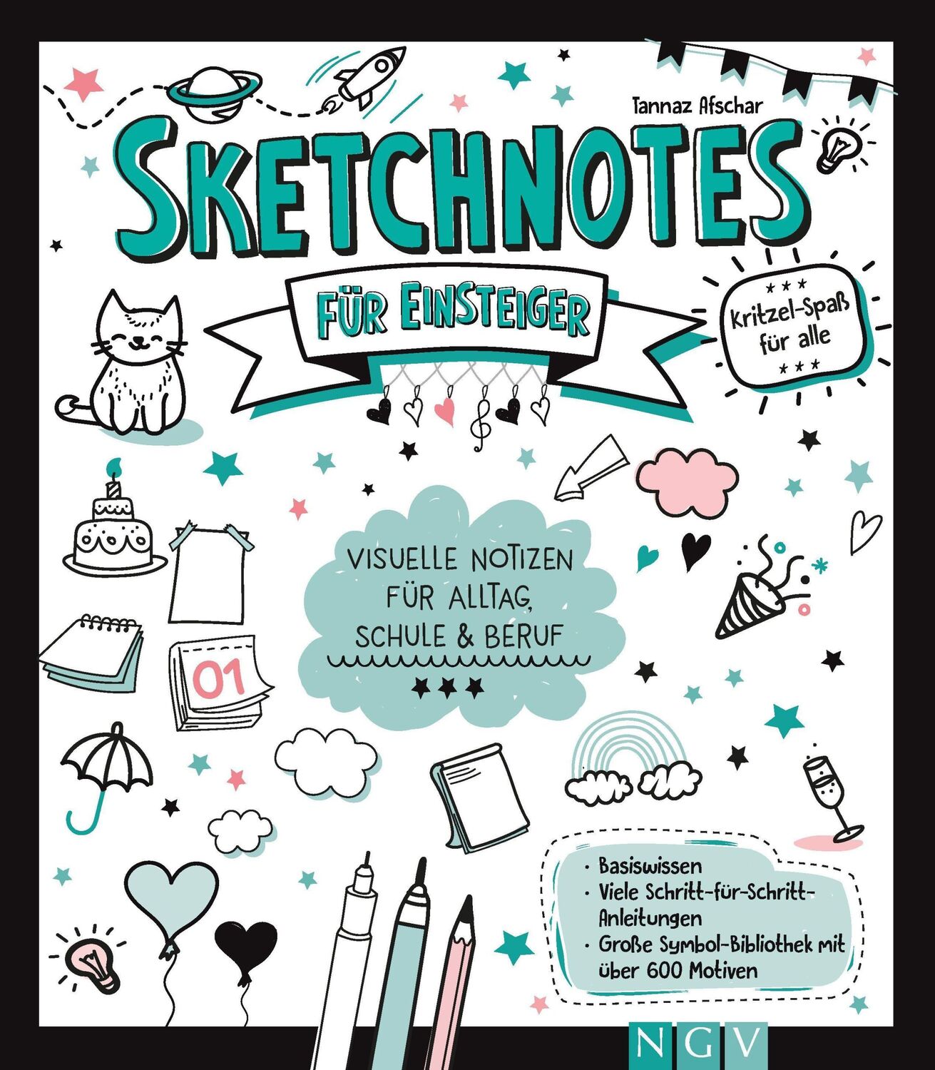 Cover: 9783625191414 | Sketchnotes für Einsteiger | Tannaz Afschar | Buch | 112 S. | Deutsch