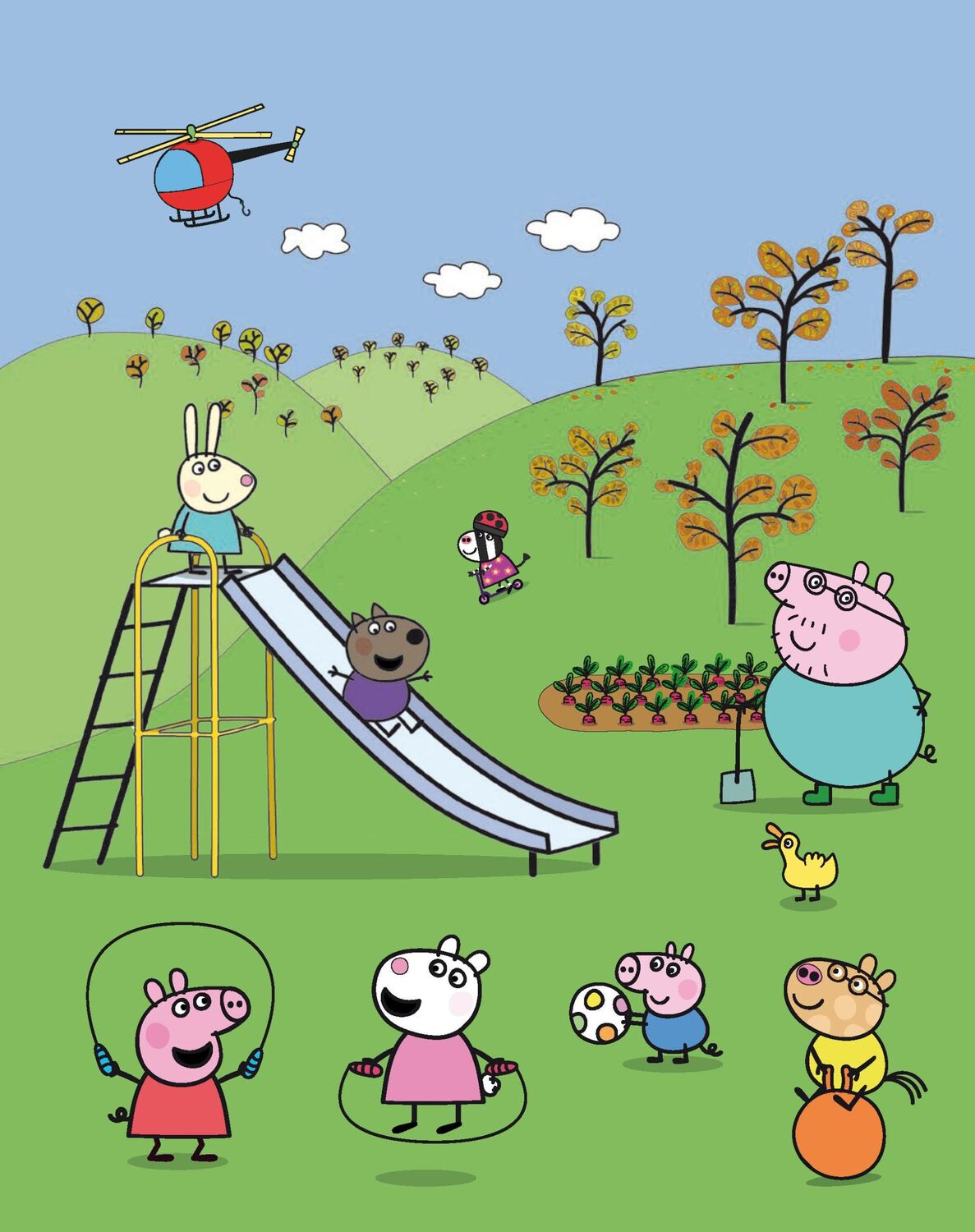 Bild: 9783849942908 | Peppa Pig Wasserzauber - einfach mit Wasser malen! | Verlag | Buch