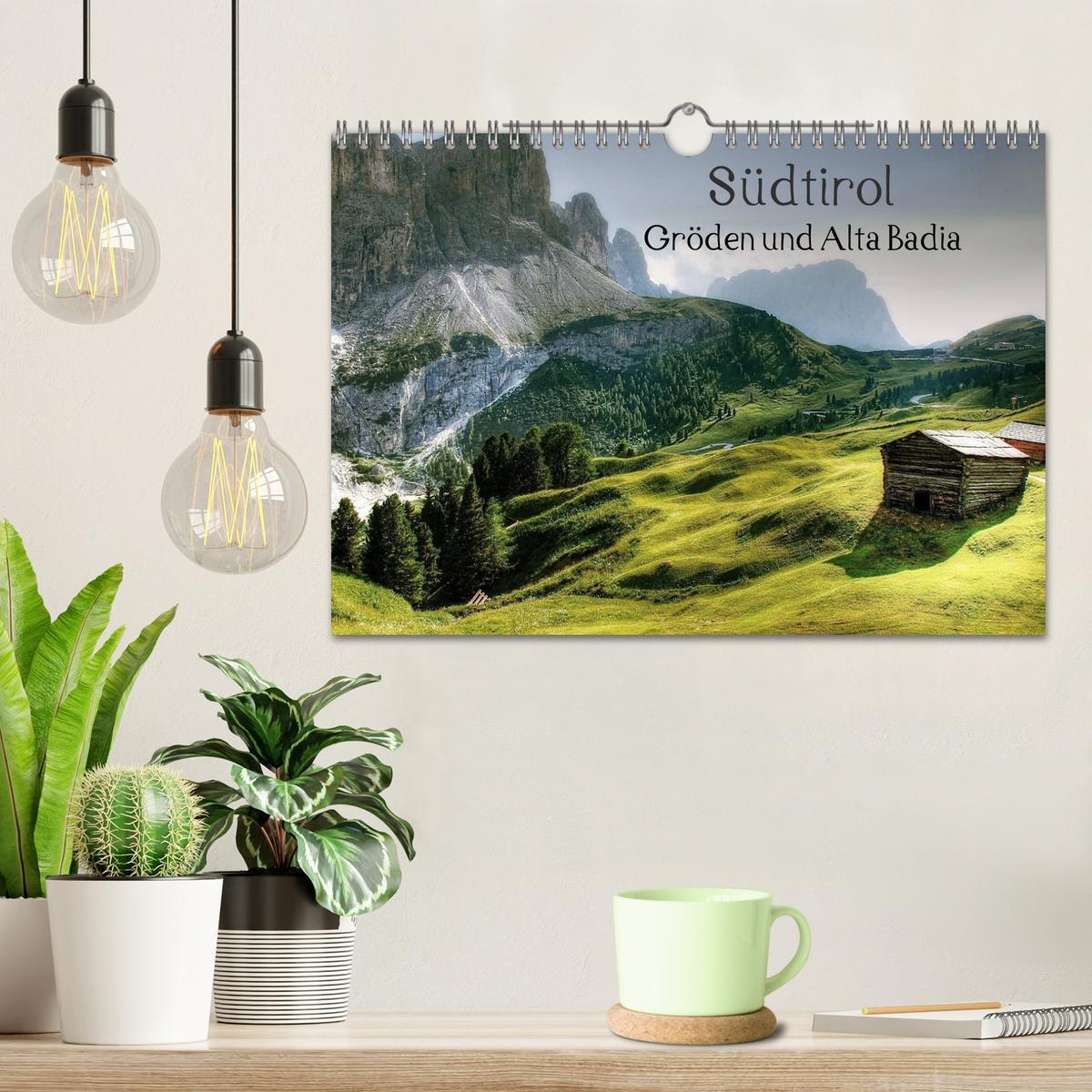 Bild: 9783435809486 | Südtirol - Gröden und Alta Badia (Wandkalender 2025 DIN A4 quer),...