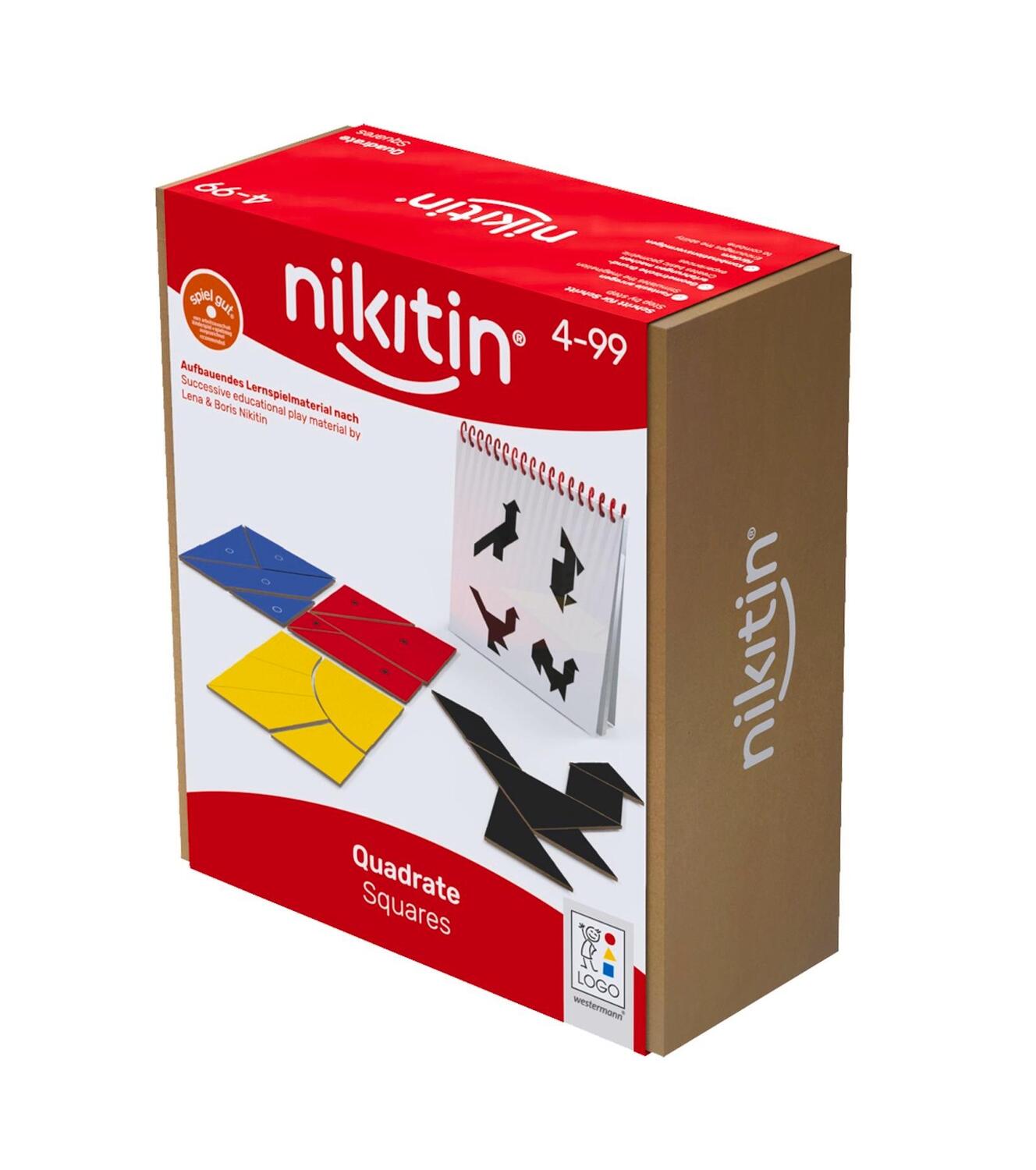 Cover: 9783072100175 | Das Nikitin Material. N3 Quadrate | Box | NIKITIN Neuauflage 2022