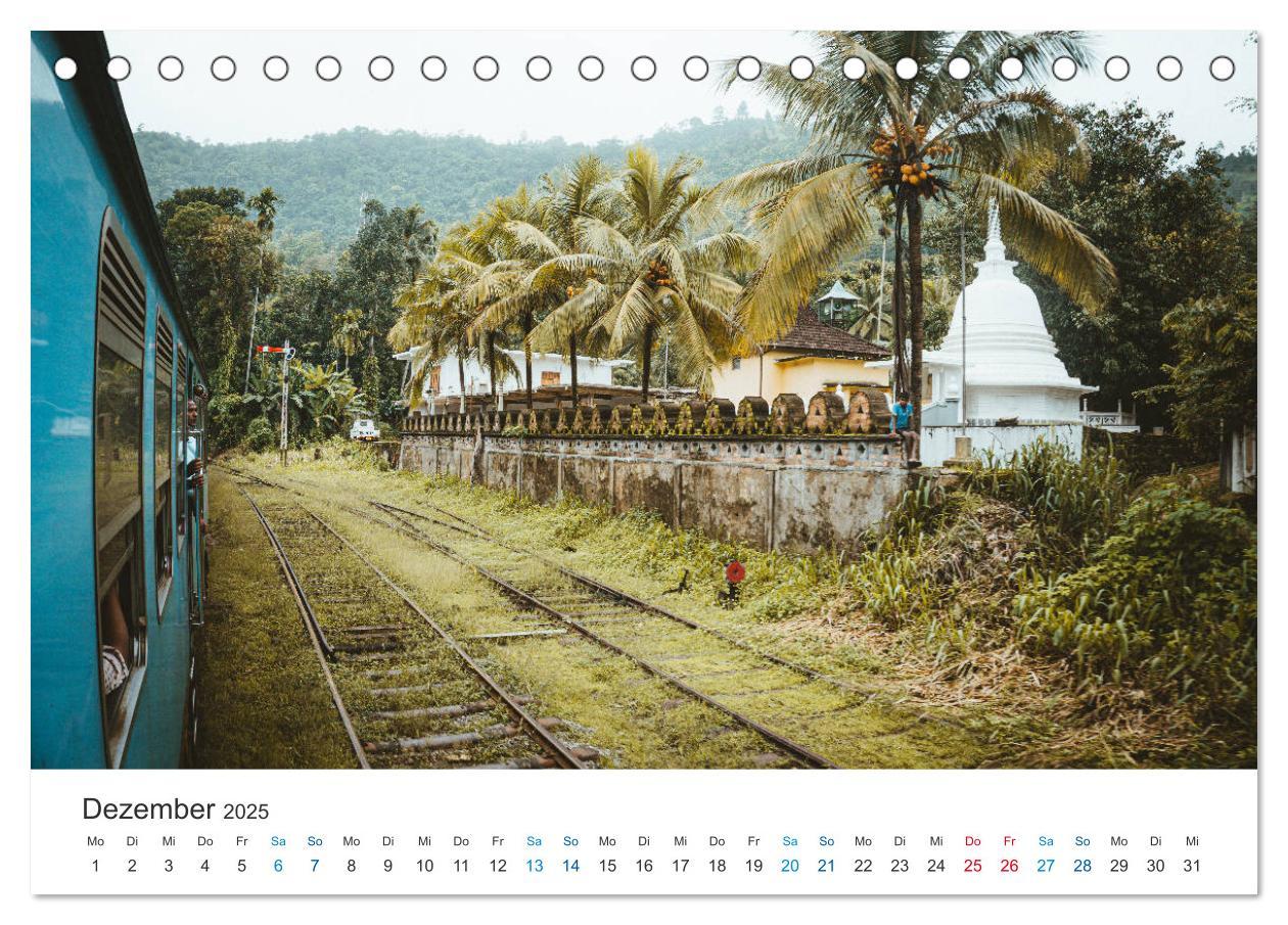 Bild: 9783435148707 | Traumziel Sri Lanka (Tischkalender 2025 DIN A5 quer), CALVENDO...