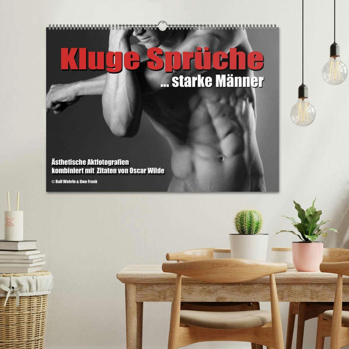 Bild: 9783435469826 | Kluge Sprüche... starke Männer (Wandkalender 2025 DIN A2 quer),...