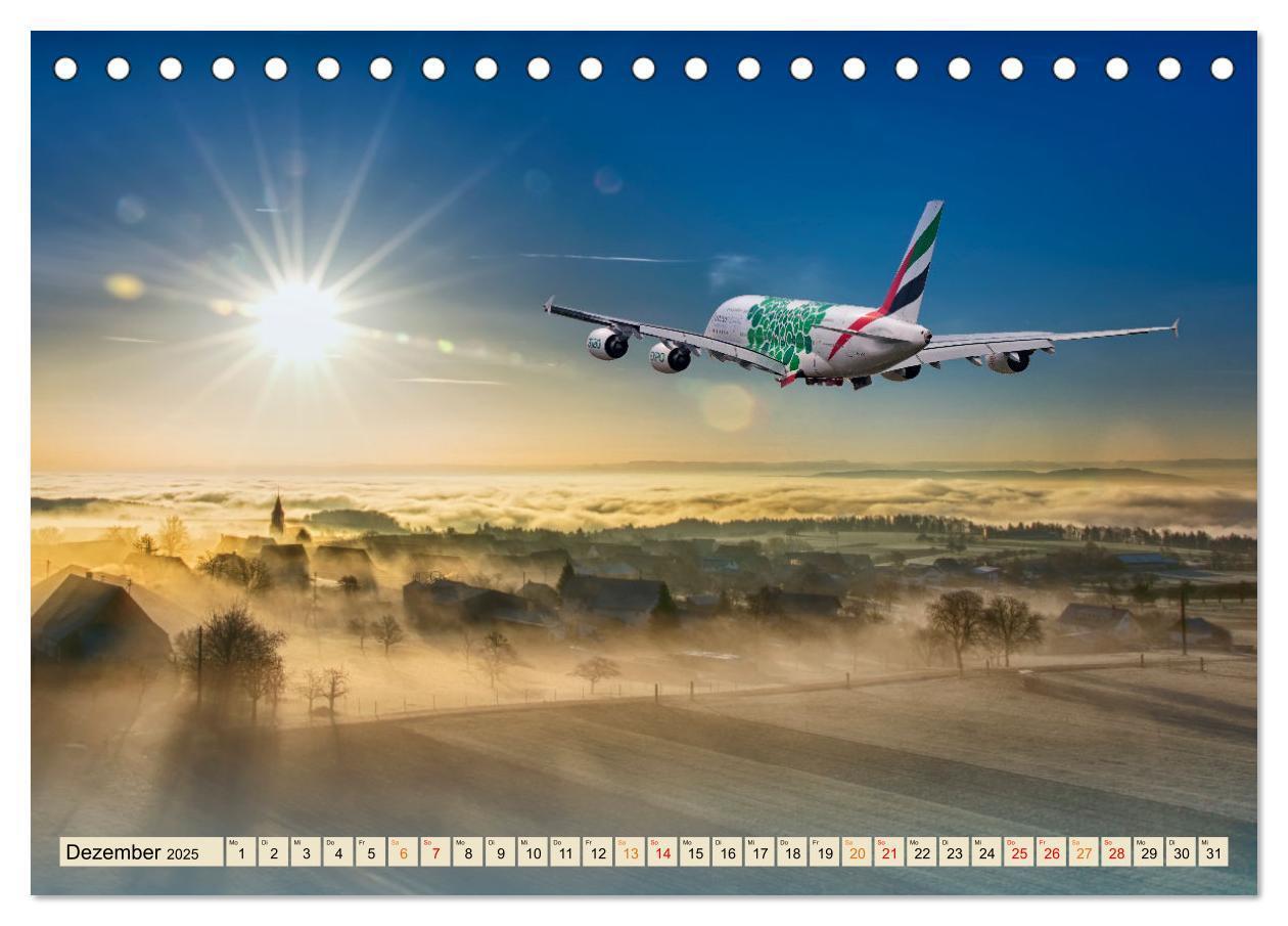 Bild: 9783383954931 | Flugzeuge - ab in den Urlaub (Tischkalender 2025 DIN A5 quer),...