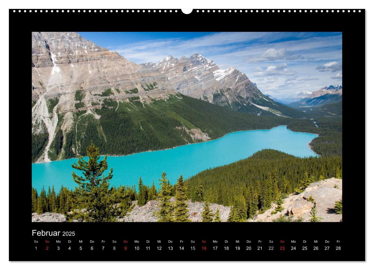 Bild: 9783435679614 | KANADA - Rocky Mountains (Wandkalender 2025 DIN A2 quer), CALVENDO...