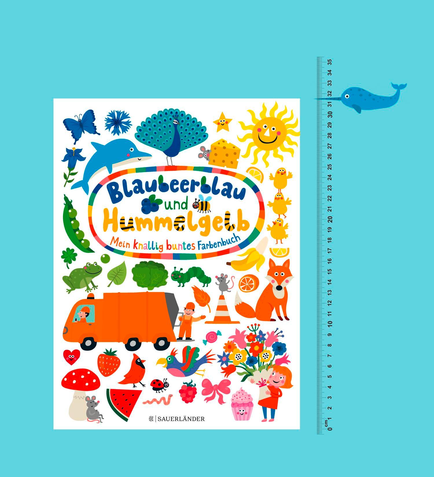 Bild: 9783737355506 | Blaubeerblau und Hummelgelb - Mein knallig buntes Farbenbuch | Buch