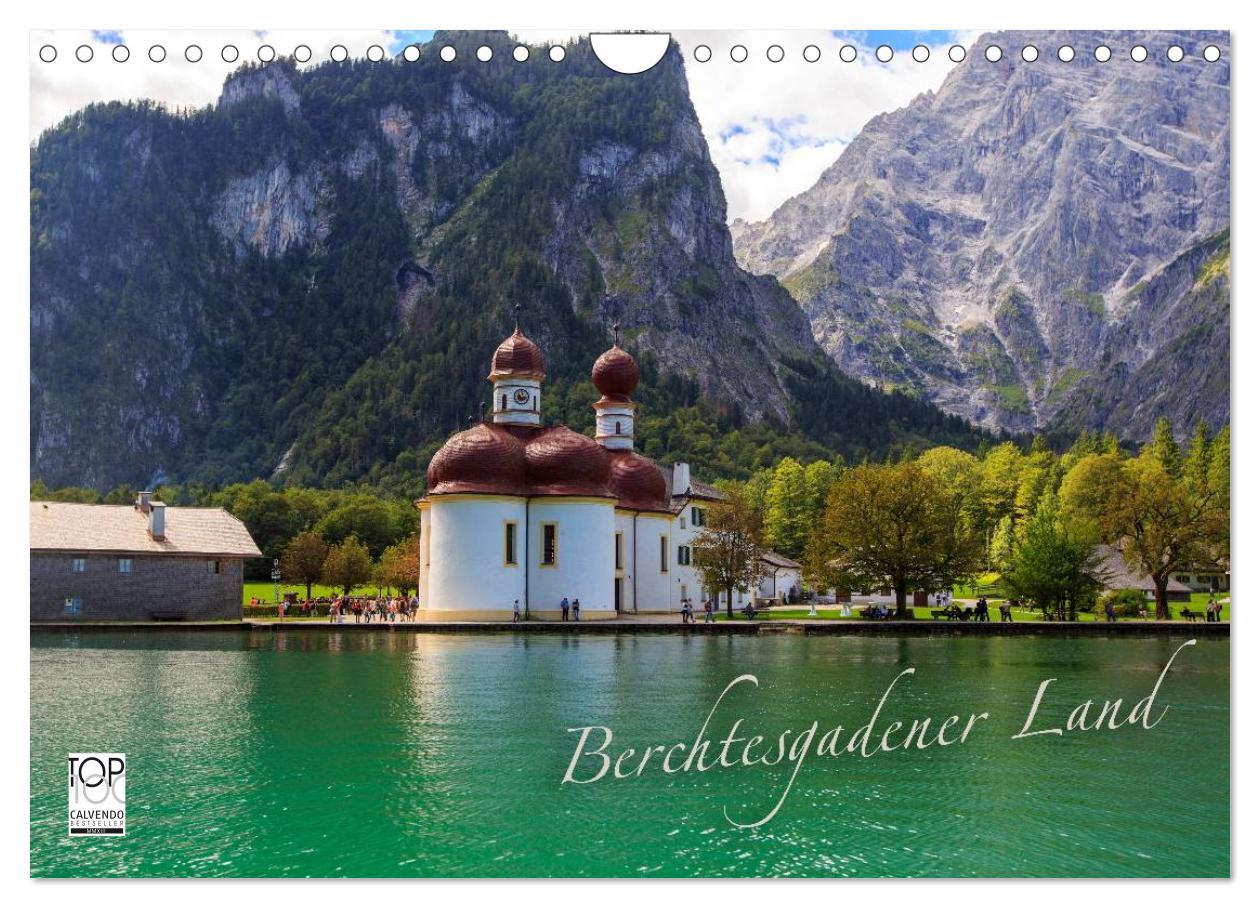 Cover: 9783435787180 | Berchtesgadener Land (Wandkalender 2025 DIN A4 quer), CALVENDO...