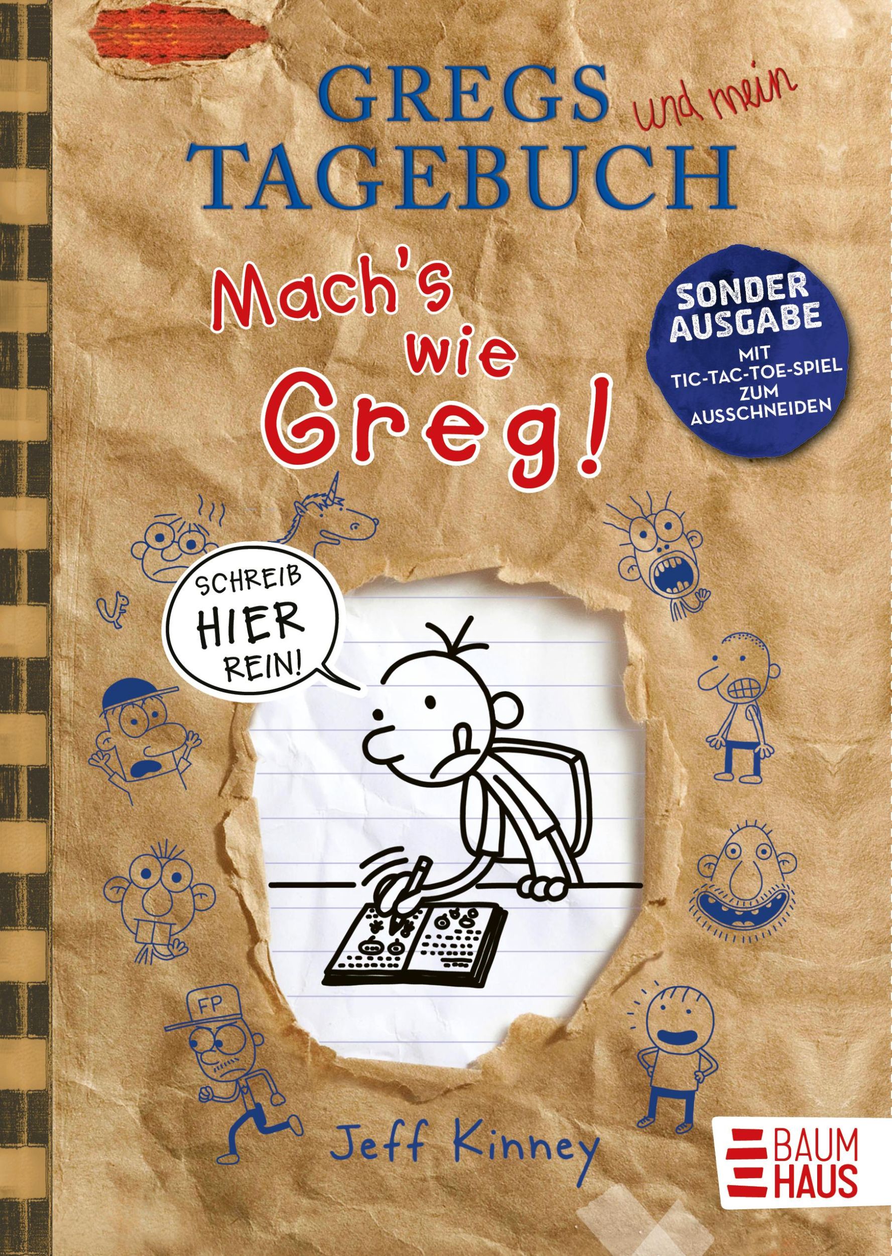 Cover: 9783833908927 | Gregs Tagebuch - Mach's wie Greg! | Jeff Kinney | Taschenbuch | 224 S.