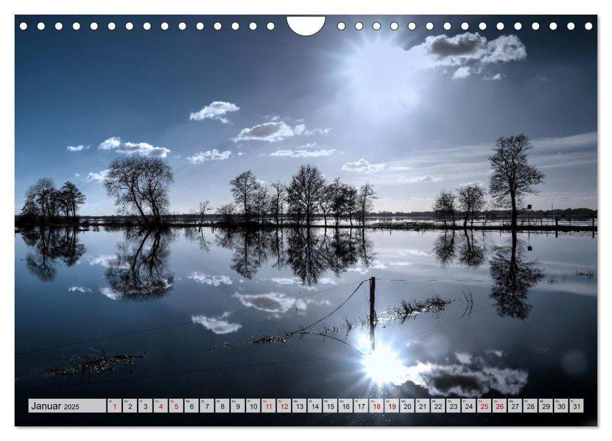 Bild: 9783383978005 | Hochwasser als Teil der Umwelt (Wandkalender 2025 DIN A4 quer),...