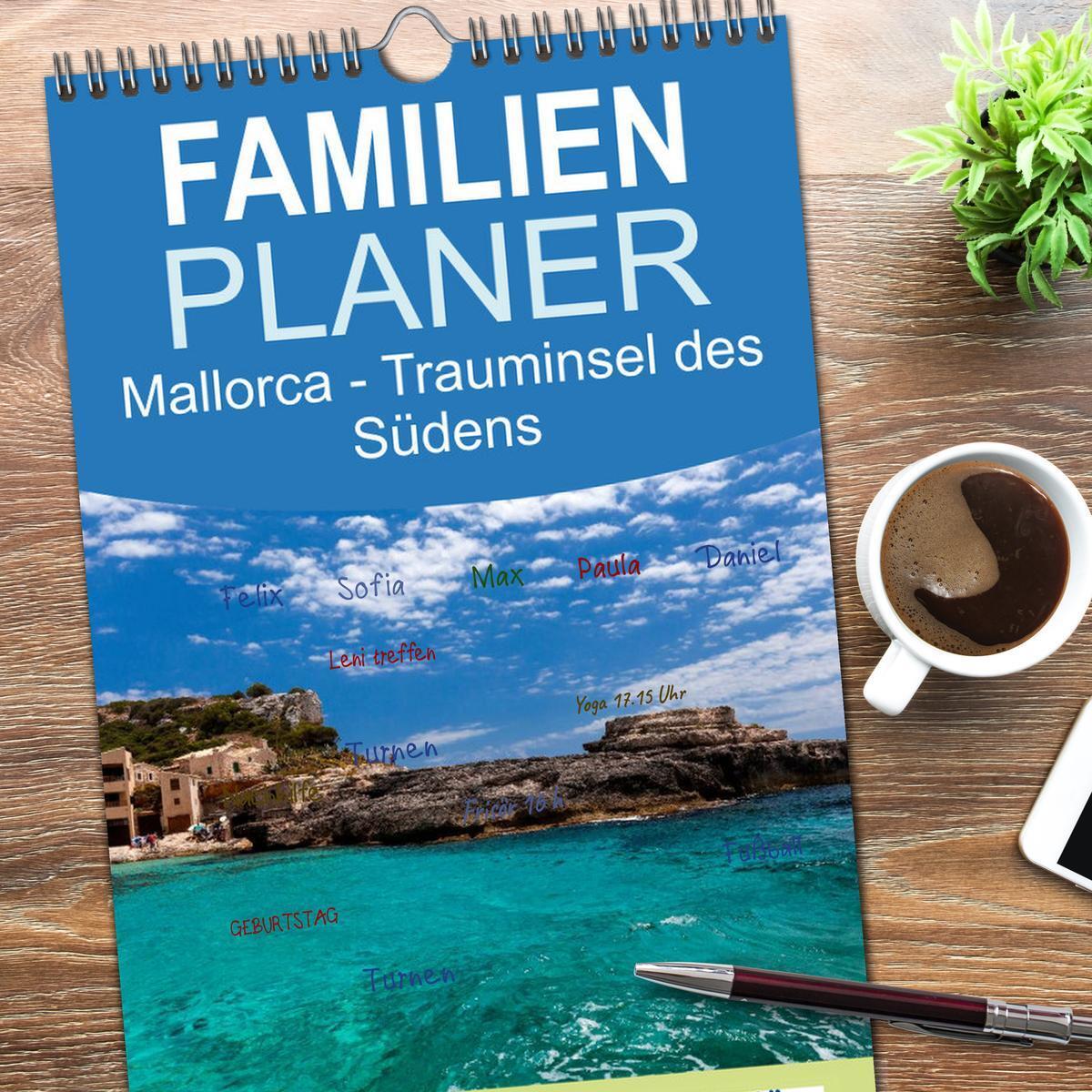 Bild: 9783457111413 | Familienplaner 2025 - Mallorca - Trauminsel des Südens mit 5...