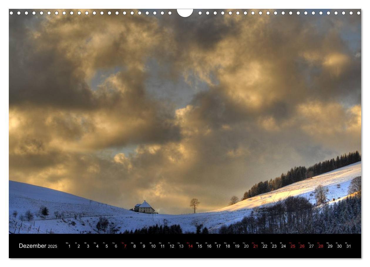 Bild: 9783435675760 | Romantischer Schwarzwald (Wandkalender 2025 DIN A3 quer), CALVENDO...