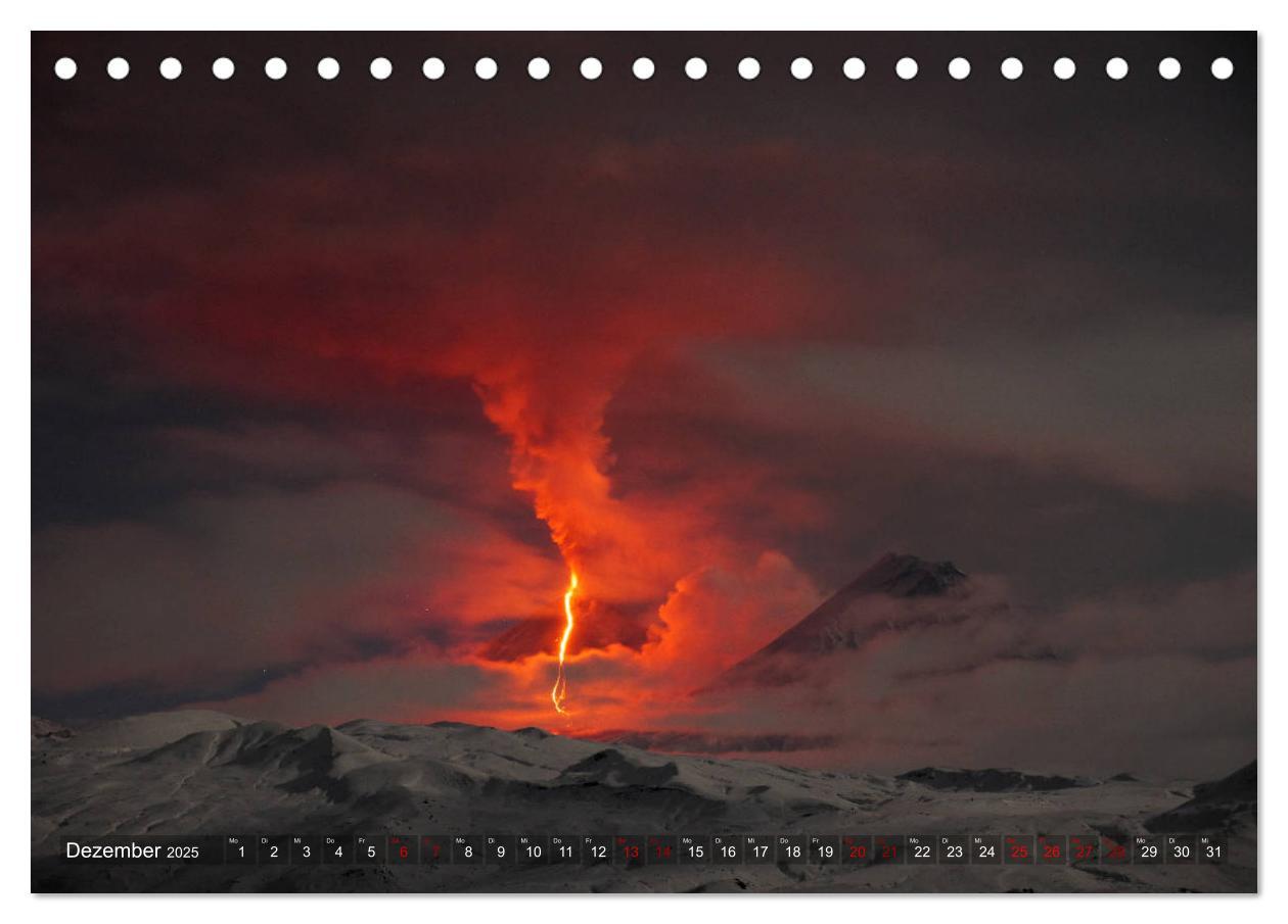 Bild: 9783435435296 | Vulkane - Magma, Lava, Eruptionen (Tischkalender 2025 DIN A5 quer),...