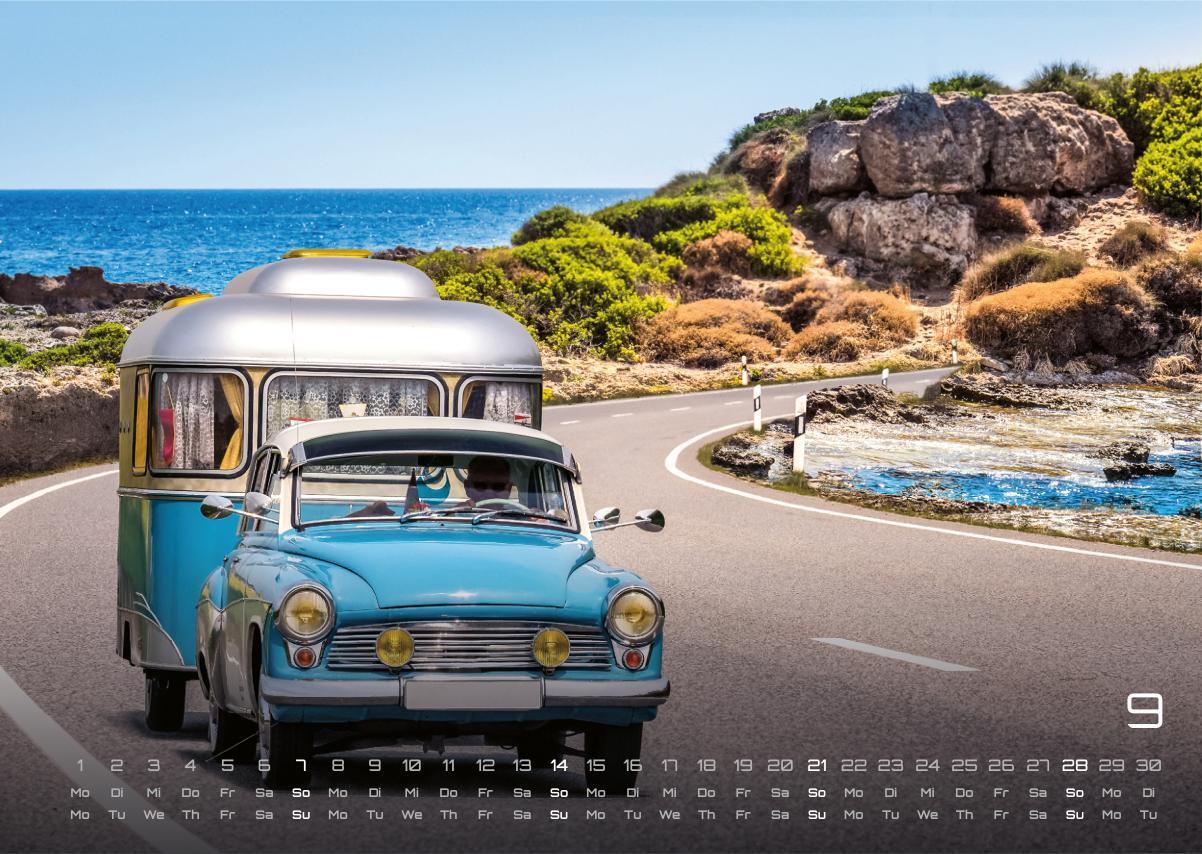 Bild: 9783986734220 | Oldtimer - OLDIES BUT GOLDIES - 2025 - Kalender DIN A3 | GP-Fever.de