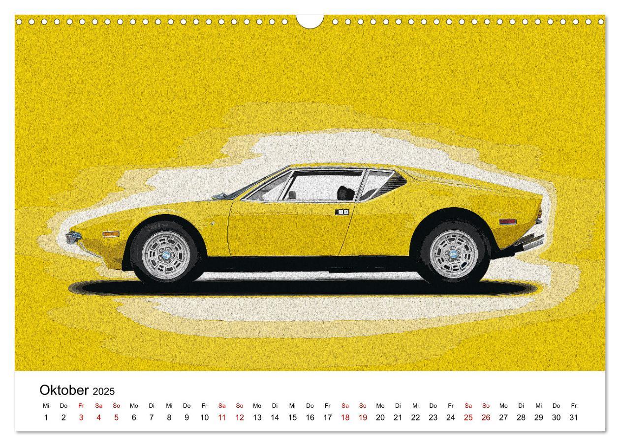 Bild: 9783457230312 | Car Art Edition Sportwagenlegenden (Wandkalender 2025 DIN A3 quer),...