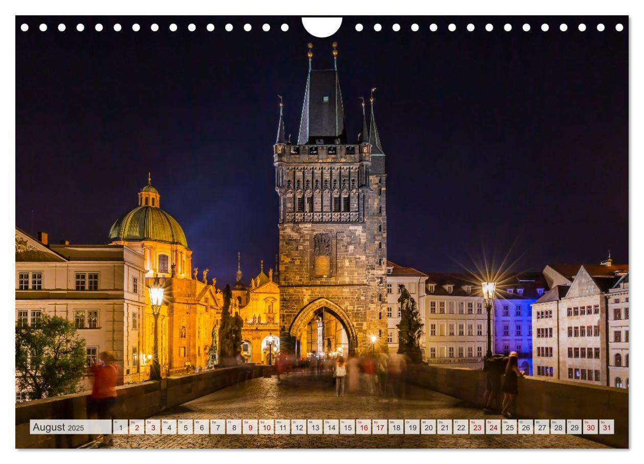 Bild: 9783383950896 | PRAG Impressionen bei Tag und Nacht (Wandkalender 2025 DIN A4...