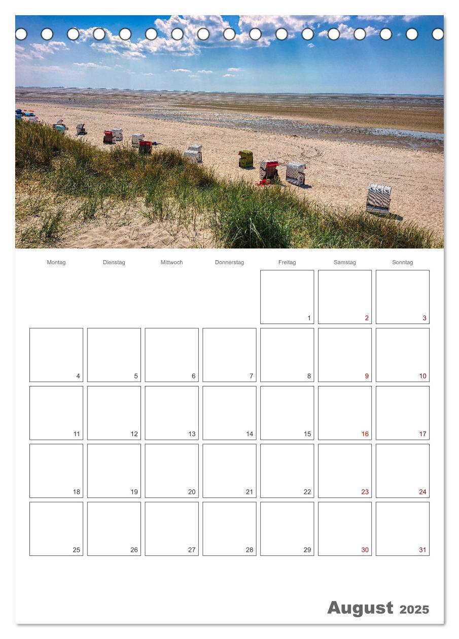 Bild: 9783457226995 | Föhr ¿ verliebt in die Insel (Tischkalender 2025 DIN A5 hoch),...