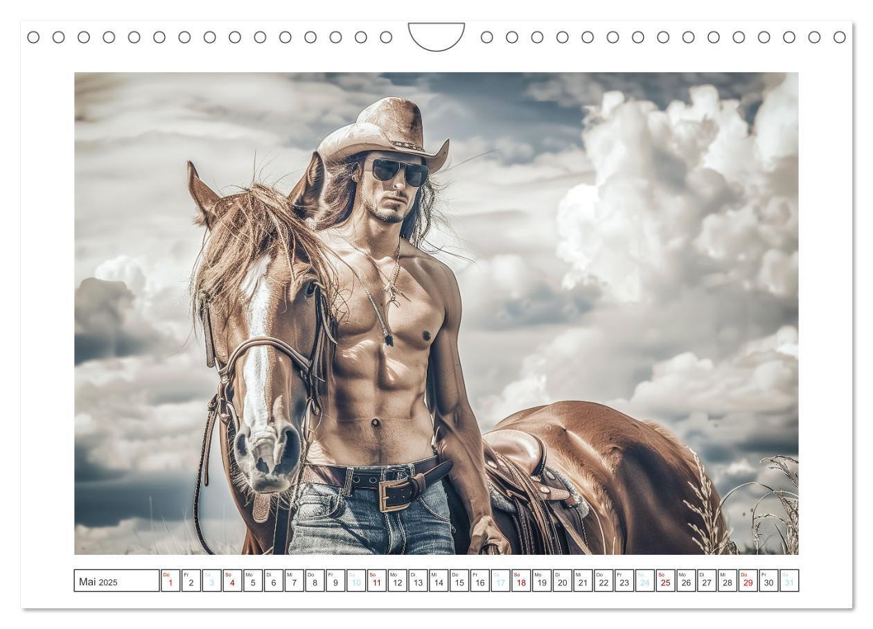 Bild: 9783383788963 | Im Bann des Cowboys (Wandkalender 2025 DIN A4 quer), CALVENDO...