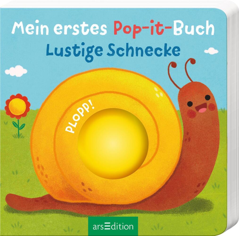 Cover: 9783845851334 | Mein erstes Pop-it-Buch - Lustige Schnecke | Plopp! | Juliana Motzko