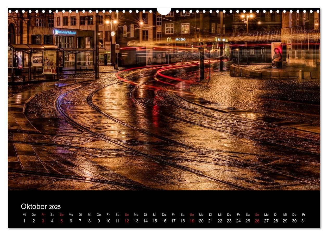 Bild: 9783435740062 | Bremen bei Nacht (Wandkalender 2025 DIN A3 quer), CALVENDO...