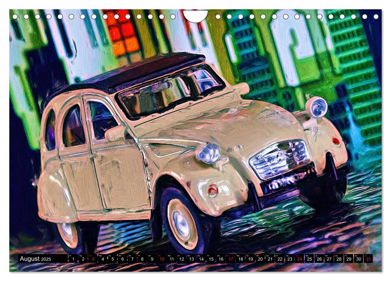 Bild: 9783435281763 | 70 Jahre 2CV (Wandkalender 2025 DIN A4 quer), CALVENDO Monatskalender