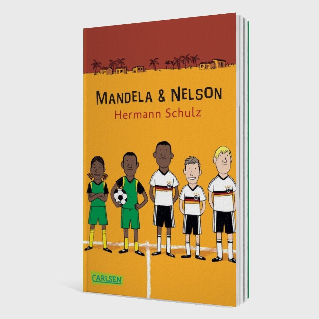 Bild: 9783551312273 | Mandela und Nelson | Das Länderspiel | Hermann Schulz | Taschenbuch