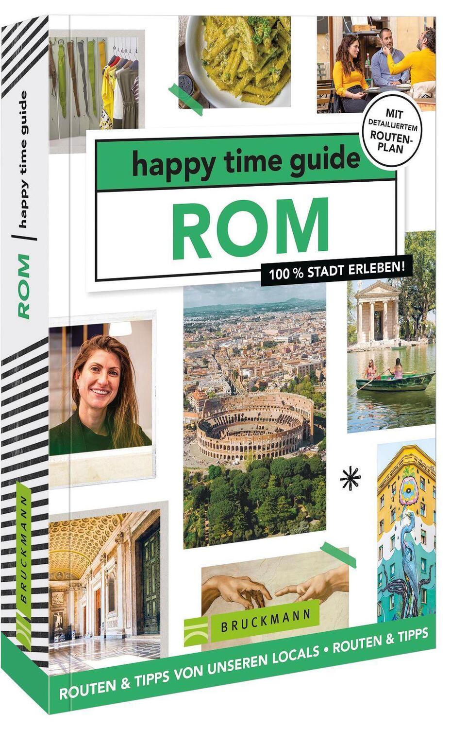 Cover: 9783734325786 | happy time guide Rom | 100 % Stadt erleben | Jessica Schots | Buch