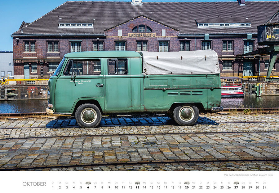 Bild: 9783966646826 | Kalender Bus-Feeling 2024 | Die schönste Modelle des Klassikers | 2024