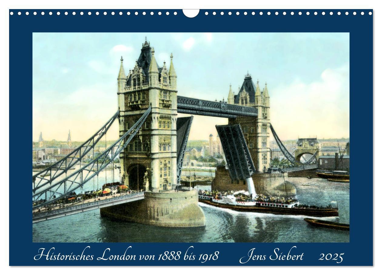 Cover: 9783435257508 | Historisches London von 1888 bis 1918 (Wandkalender 2025 DIN A3...