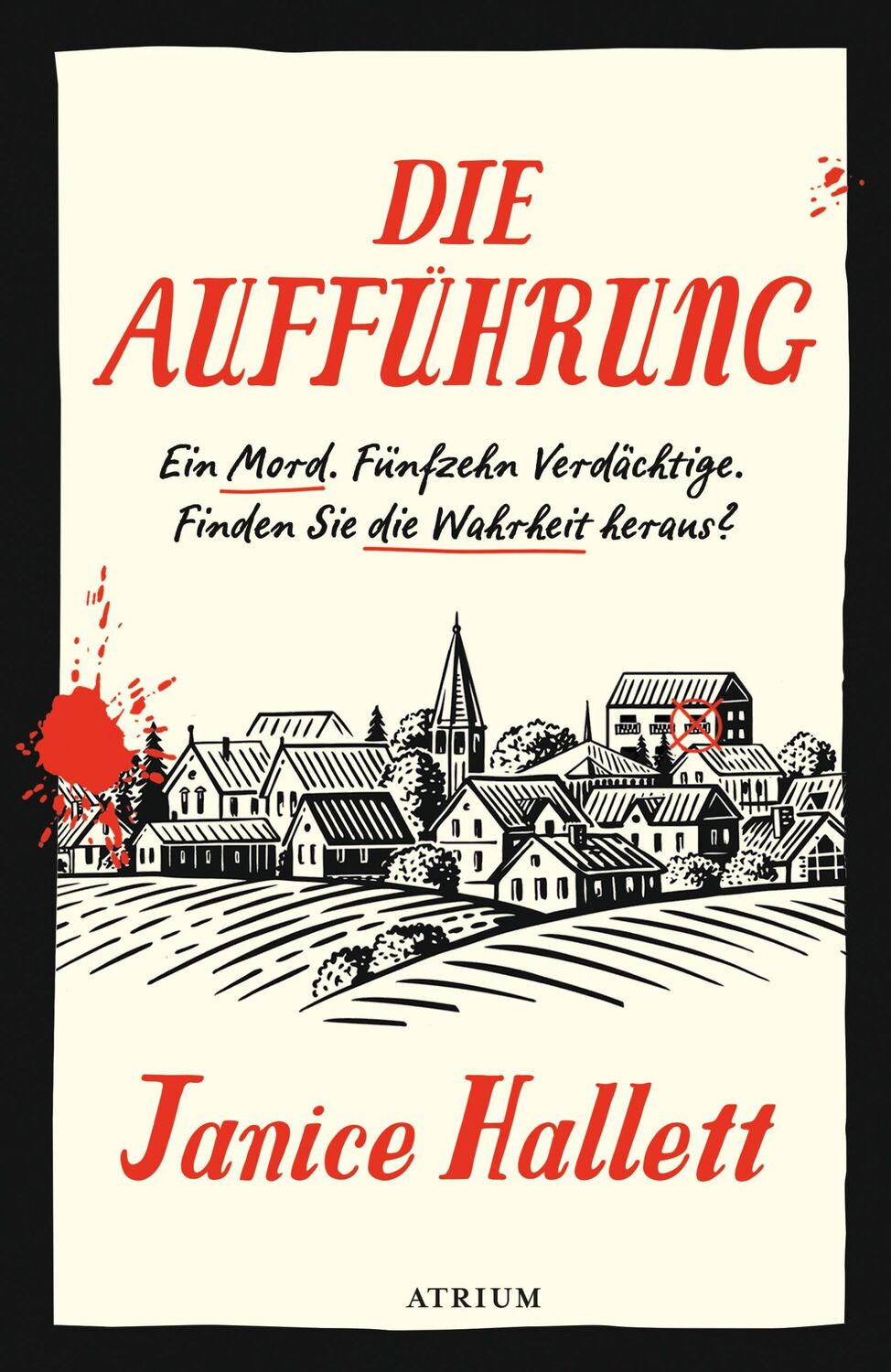 Cover: 9783855352180 | Die Aufführung | Janice Hallett | Buch | 528 S. | Deutsch | 2024