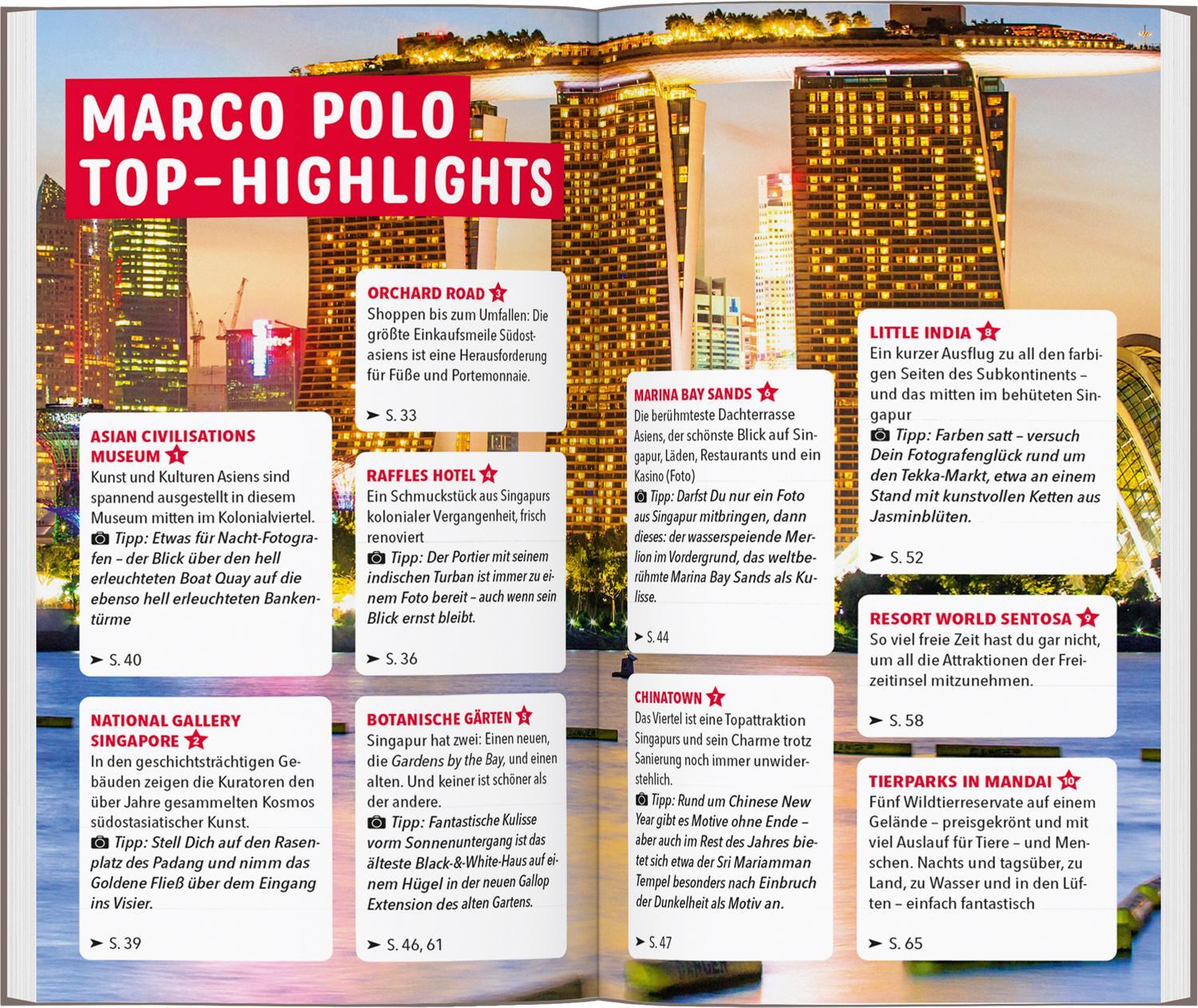 Bild: 9783829734554 | MARCO POLO Reiseführer Singapur | Christoph Hein (u. a.) | Taschenbuch