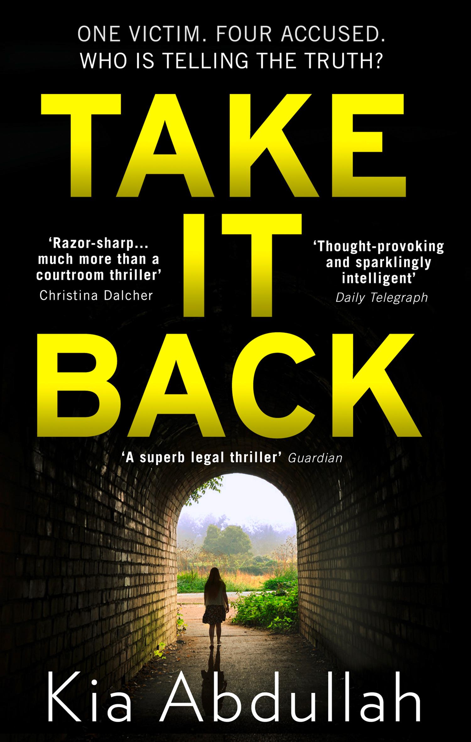 Cover: 9780008314712 | Take It Back | Kia Abdullah | Taschenbuch | Englisch | 2020