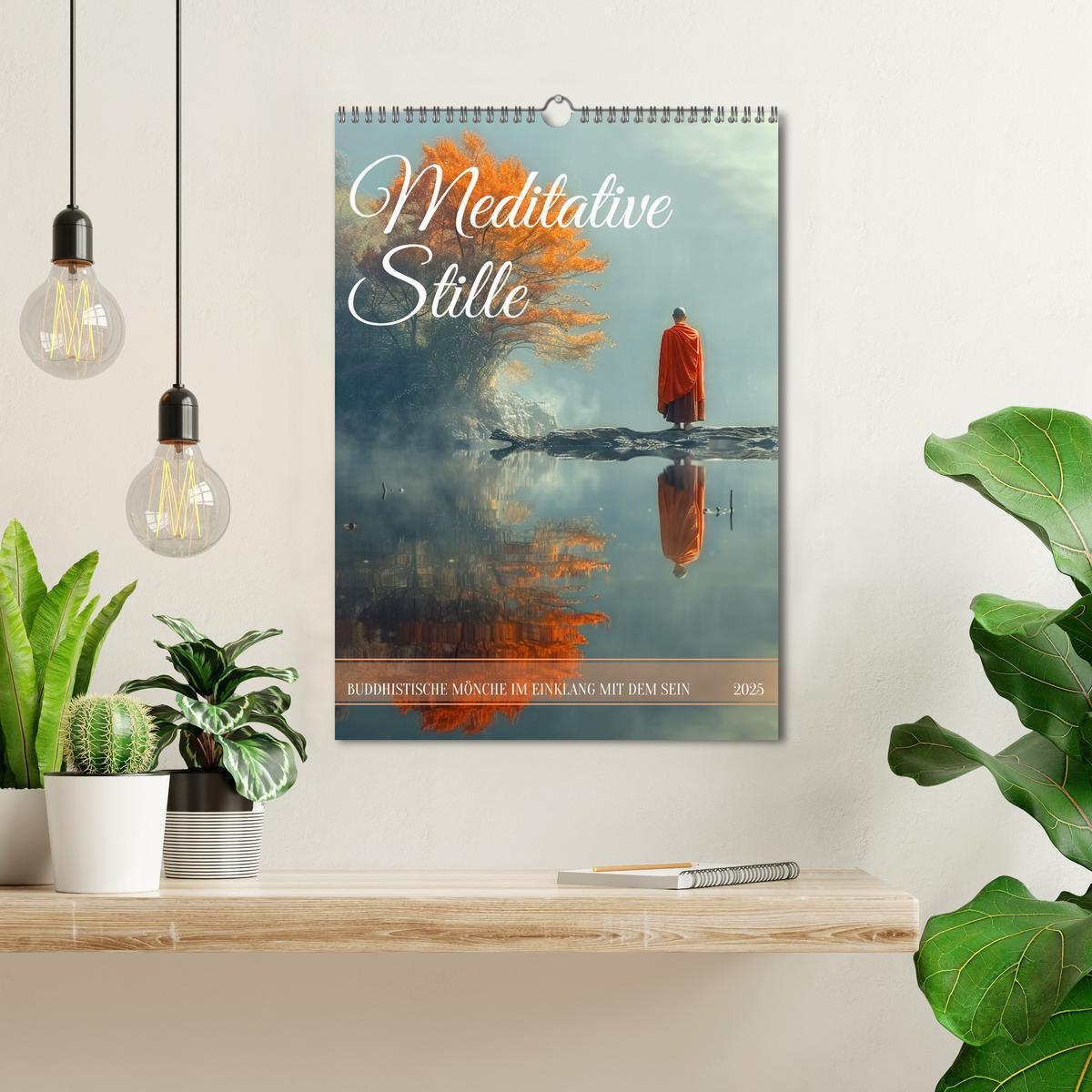 Bild: 9783383797583 | Meditative Stille (Wandkalender 2025 DIN A3 hoch), CALVENDO...