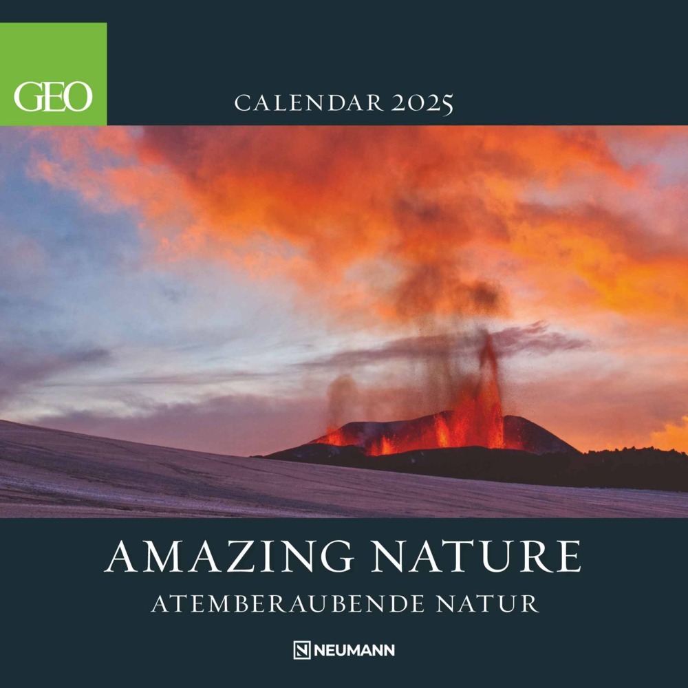 Cover: 4002725988621 | GEO - Amazing Nature 2025 Wandkalender 30x30 cm - Fotokalender für...