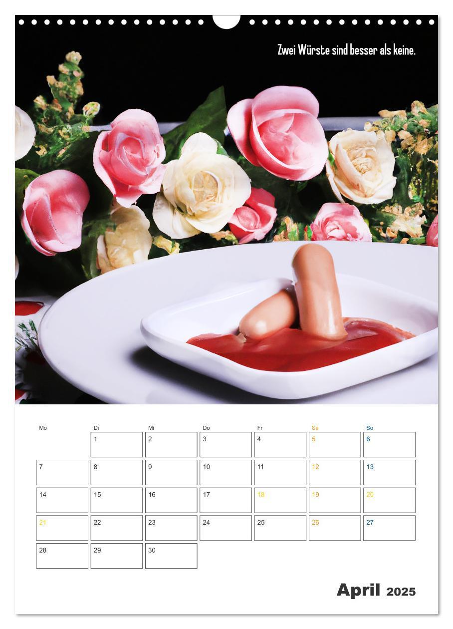 Bild: 9783435885343 | Ist mir Wurst Kalender (Wandkalender 2025 DIN A3 hoch), CALVENDO...